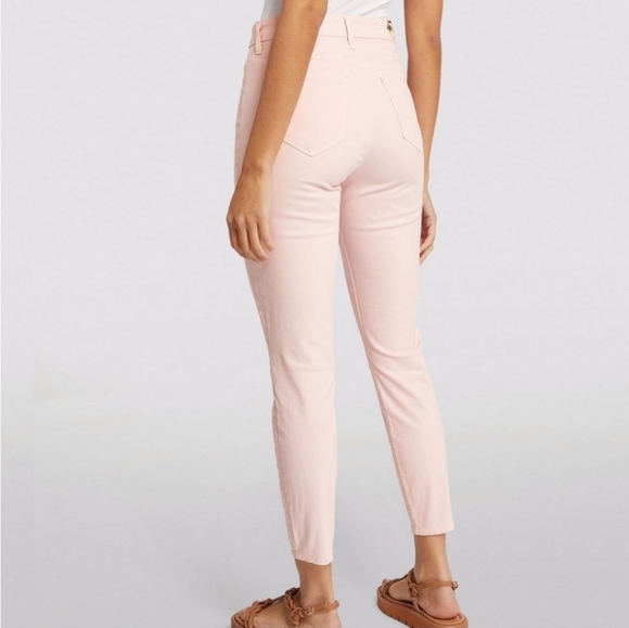 L’AGENCE Margot High Rise Skinny Jeans In Petal Women's Size 25 New With Tags - Picture 2 of 11